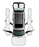 Pare Soleil Voiture Pare-Soleil pour Camping-Car for Ford for Transit for Custom for L2H2 L1H1 2012-2021 Pare-Soleil Anti-UV Pare Soleil Fenêtres de Voiture(All Sunshades)