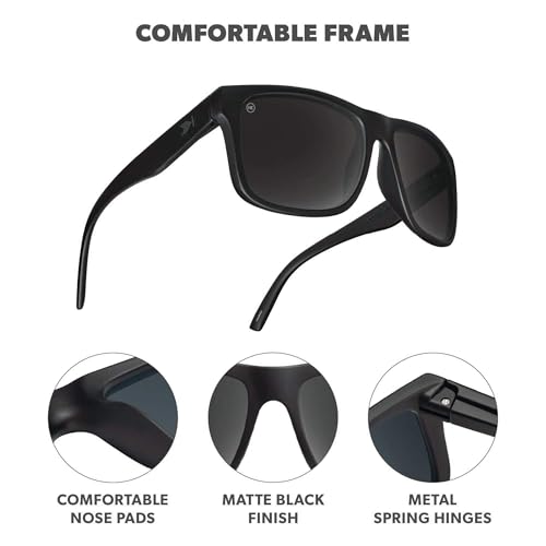 Image of Knockaround Large Polarized Sunglasses for Men & Women - UV400 Protection