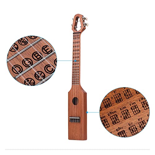 ukulélé Voyage Bois D’acajou D’ukulélé Acoustique De 23 Pouces avec Le Sac d’accord D’échelle Musicale - Les Beatles, Paul McCartney, John Lennon, RIngo Starr, George Harrison ukulélé Voyage Bois D'acajou D'ukulélé Acoustique De 23 Pouces avec Le Sac d'accord D'échelle Musicale – Image 5