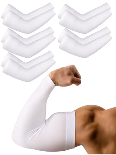 Boao 10 Pairs UV Sun Protection Arm Sleeve
