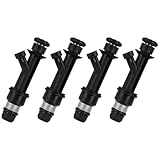 Aintier 4 pcs 6 Holes Gasoline Fuel Injectors Set 832-11169 fit for 99-02 for Chevrolet for Cavalier, 99-01 for Pontiac for Grand Am, 99-02 for Pontiac for Sunfire