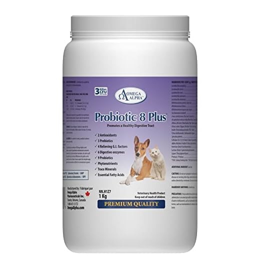 Probiotic 8 Plus Pet Probiotics | Enzymes & Fiber for Digestion | Natural Herbal Digestive Supplement |Reduces Indigestion | Specially for Cat & Dogs (1kg,1000g)