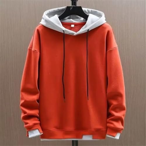Men Hoodies Street Pullover Long Sleeve Patchwork Sweatshirt Men Streetwear Hoodie3