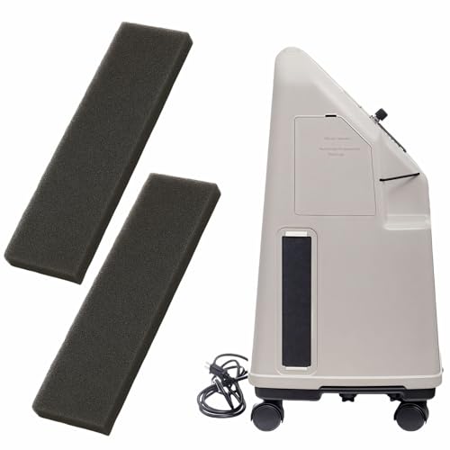 Oxygen Concentrator Filter Cotton Compatible with INVACARE, O2 Generator Machine Replacement Accessories, 1 Pair