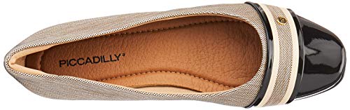 Sapato Salto Baixo Raquel, Piccadilly, Preto, 36