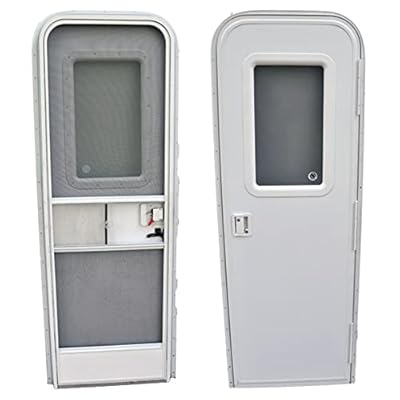 AP Products 015-205998 Polar White RV Entrance Door