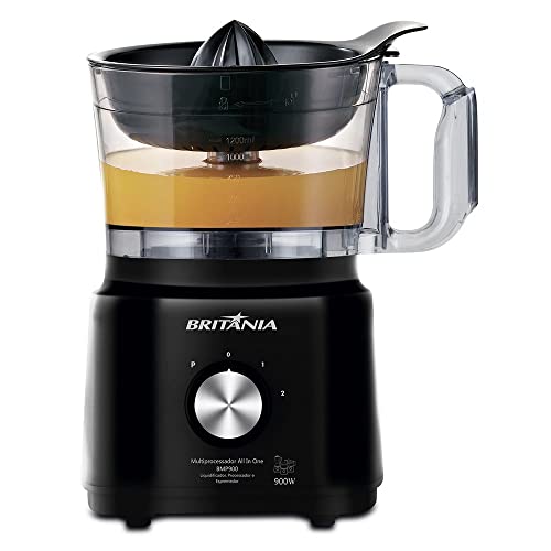 Multiprocessador, All in one Bmp900p, 900W, Preto, 220v, Britânia