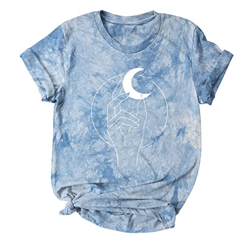 Barogt Tops for Women Sexy Casual Western Kimono T Shirts for Women Graphic Plus Size Fringe Tops for Women Western Periwinkle Tops for Women Cute Crop Tops for Women