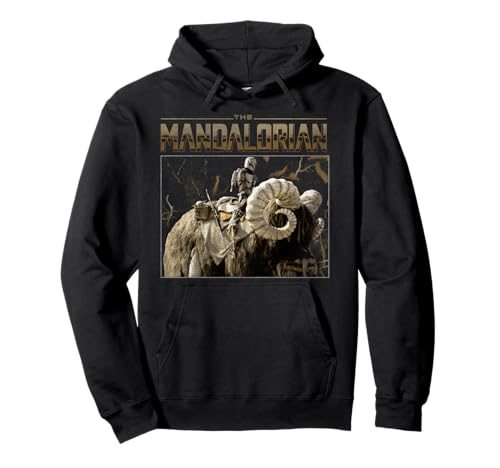 Sweat à capuche Mandalorian noir sweat Star Wars Grogu