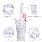 IwIeIaIrI Yoga Mat Bag for Women with Large Size Pocket and Zipper Pocket,Yoga Gifts Accessories with Adjustable Shoulder Strap- Fits Most Workout Stuff - Image 3