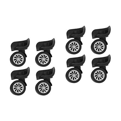 Travel Suitcase Wheels 8 Luggage Suitcase Replacement Wheel, Luggage Wheel Spare Part for Travel Suitcase Replacement Wheels