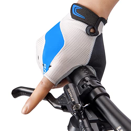 Kadacha Cycling Gloves for Men Women - Road/Mountain Bike Gloves Anti Slip Shock Absorbing Padded -Bicycle Biking Gloves for Fitness Cycling Training Outdoor Sports - Thumbnail 2