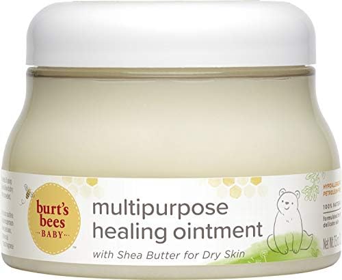 Burt's Bees Baby 100% Natural Multipurpose Ointment, Face & Body Baby Ointment – 7.5 Ounce Tub