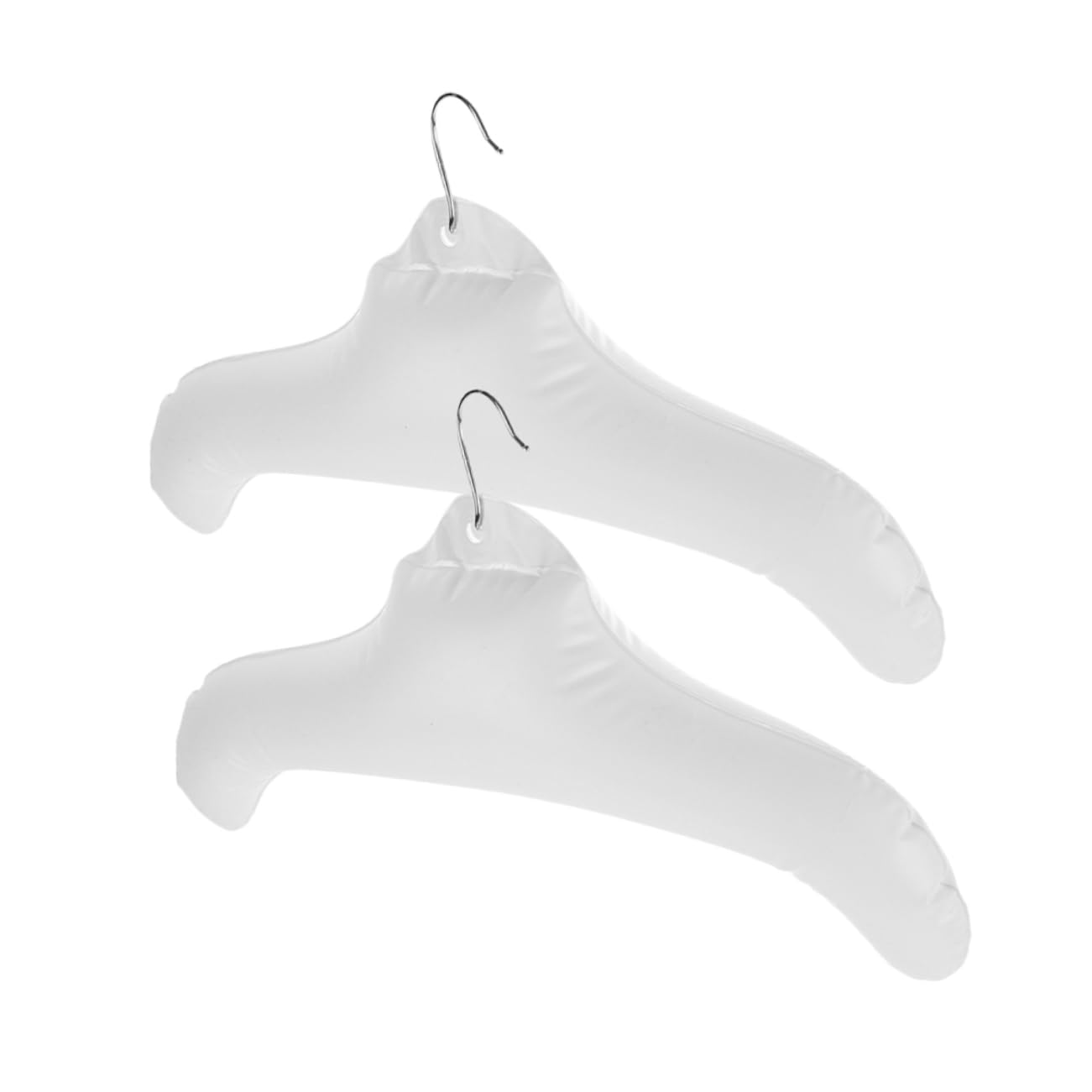 PRETYZOOM 8pezzi Grucce Inflabili Da Viaggio Pvc Appendini Leggeri e Compatti Per Abbigliamento Per Uso Facili Da Riporre e Utilizzare