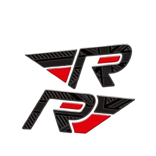Sticker réservoir moto Street Triple 765 grip de genou anti-rayure noir