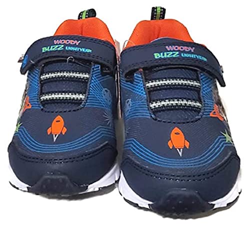 Disney Toy Story Woody & Buzz Lightyear Lightup Sneaker, Toddler/Little Kid, Size 6 Blue #TOP2