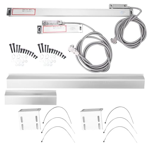 Escalas lineales digitales de aluminio, 2 piezas miniatura 1