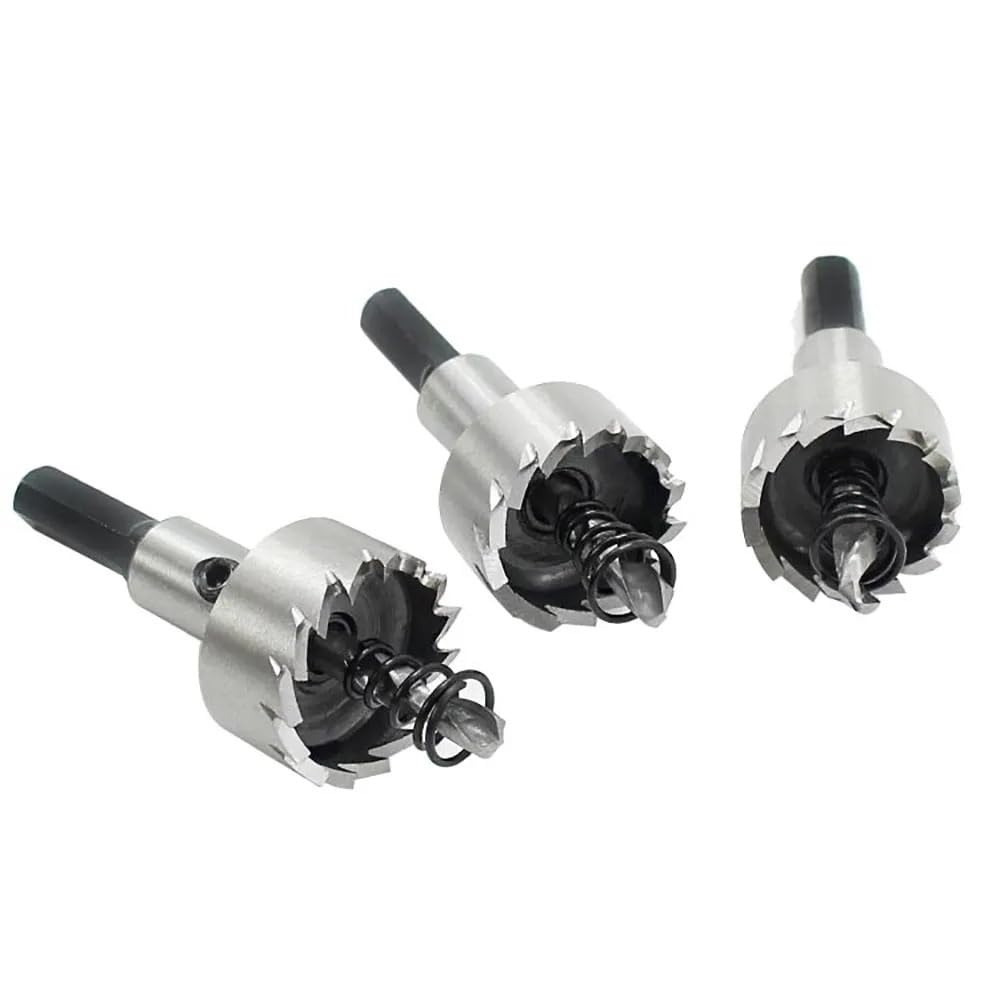 Juego de dientes sierra HSS, brocas acero, herramienta corte Metal, 12-100mm, 1 ud(75mm)