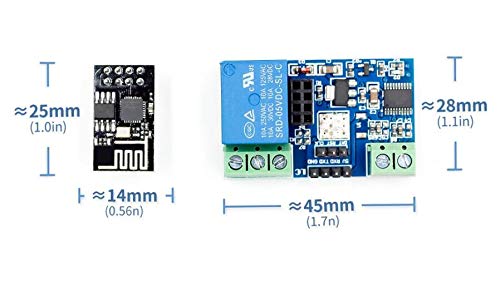 Wiring Connecting Terminals - ESP8266 5V WiFi Relay Module Things Smart Home Remote Control Switch Phone APP Connector