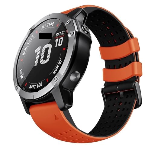 Bracelet montre Fenix 5X silicone 26mm rechange Fenix 6X 7X