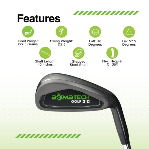 Bombtech Golf - One Iron - Launch Low Piercing Bombs With Ease (Regular) #TOP4
