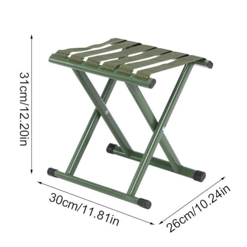 Tabouret pliant de camping léger en aluminium pour randonnée