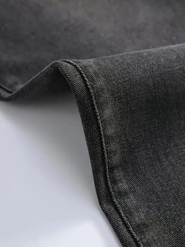 Image of Men's Loose Fit Denim Jeans | Mid Rise Straight Baggy Fit | Stretchable Casual Streetwear Jeans for Men