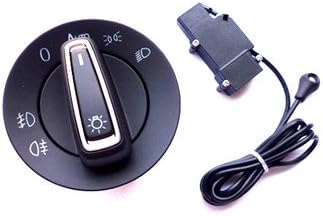 AONED Retrofit Light Sensor & Auto Euro Switch Kit for VW Golf MK7 GTI Rabbit R