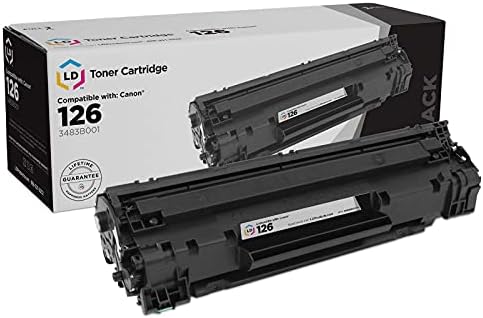 LD Compatible Toner Cartridge Replacement for Canon 126 3483B001 (Black)
