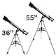 Celestron 21041 PowerSeeker 60AZ Refractor Telescope, Black
