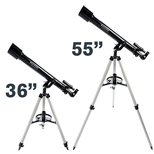 Celestron - PowerSeeker 60AZ Telescope - Manual Alt-Azimuth Telescope for Beginners - Compact and Portable - Bonus Astronomy Software Package - 60mm Aperture by Celestron - Image 8