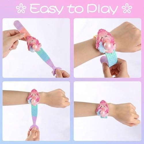 Image of FunBlast Space Wrist Band for Kids - Kids Wrist Bands for Boys and Girls, Slap Band Cute Bracelet with LED Light Up, Return Gift for Kid