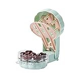 [Diseeo ergonómico]: No salpicaduras de jugo de cereza sobre el mostrador de la cocina debido al mecanismo de exprimido suave. Los brazos ergonómicos están especialmente diseeados para no causar fatiga en las manos.