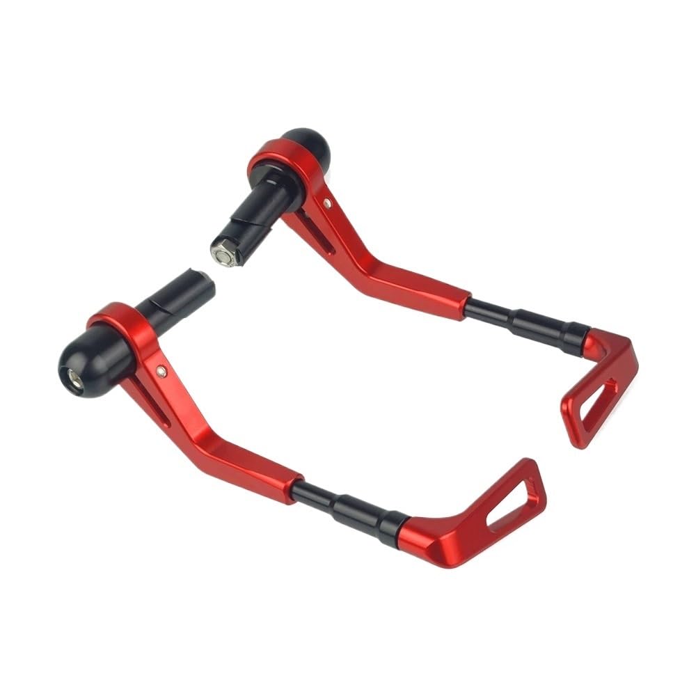 Lpuytrb Red Brake Guard Lever Universal Motorcycle Brake Clutch Levers Guard Protector For Fz400 Xtz 250 For Gsx-S1000f Inazuma Accessories