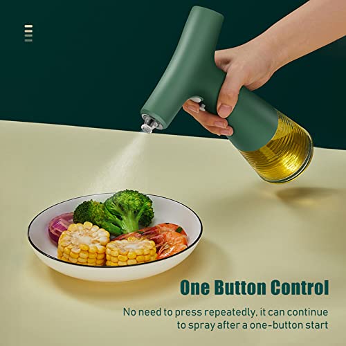Pulvérisateur d'huile 240 ml rechargeable USB avec 2 modes de débit réglable