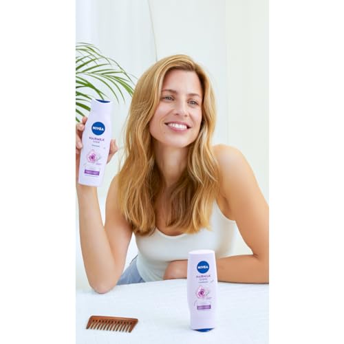 Miniatura 6 de NIVEA Milky Shine Champú Trigger Leche Cabello Brillo Natural 400ml