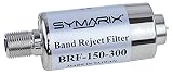 SYMARIX BRF-150-300 Bandsperrfilter 150-300 MHz BK CATV Kabelfernsehen F 75 Ohm