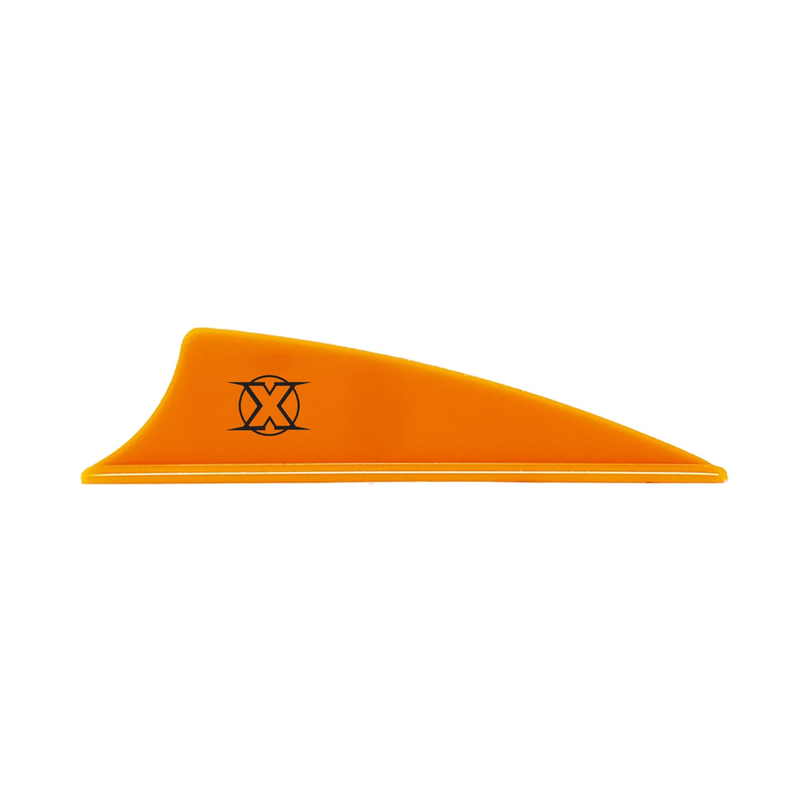 Bohning Lot de 36 ailettes en X Vane, 4,4 cm FITA, 3D, orange fluo