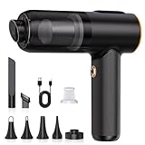 Cordless Car Vacuum Cleaner, 20000Pa Suction Power Handheld Vacuum Cleaner, 4-in-1 Portable Car Vacuum with 2 Suction Modes, Mini Vacuum with Type-C Charge for Car, Office Desk, Keyboards