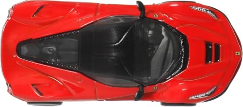 Image of Hot Wheels Euro Speed Laferrari Premium Die-Cast Car, 1:64 Scale, Limited Release, Metal Body for 3 Years & Above (Red)