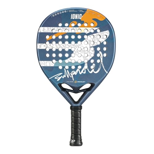 BULLPADEL Padel Racket Ionic Control 2025 | Professional Round Shape Pala Padel | Glaphite & MultiEva Core | XForce Technology & CarbonTube Frame | Superior Control & Precision for Advanced Players