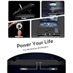 DEPGI Laptop Cooling Pad, Laptop Cooler Stand with 5.5" Movable Fan Easy to Clean, Auto Temp Sensor & 3-Speed Manual Control, Ultra Quiet ≤40dB for 14–17.3 Inch Laptops，Black - Image 4