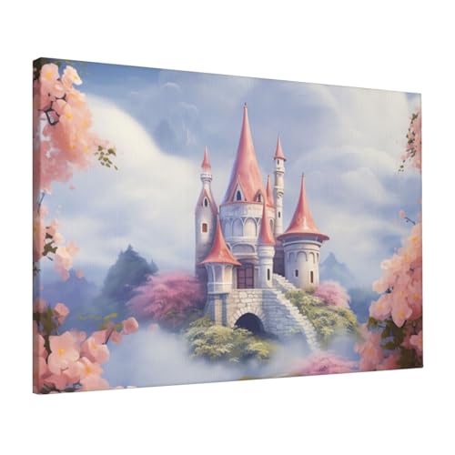 Toile murale moderne haut de gamme cadre élégant pour salon et chambre esthétique 40x61cm