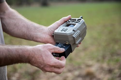 Image of Moultrie Edge 3 Cellular Trail Camera + Power Mag II Battery Bundle, 40MP HD Photo Capture, 1080p Video, GPS Tracking, Low-Glow Flash, Built-in Memory, Rechargeable USB-C Battery Pack