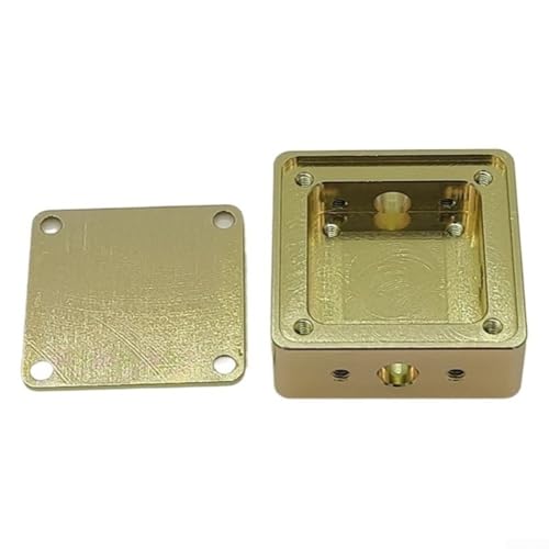 Caja de aluminio RF 6061 para blindaje electromagnético de conectores SMA