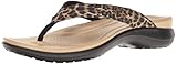 crocs Women's Capri V Graphic W Flip Flop, Leopard, 9 M US