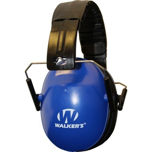 Walker'sYouth Children’s Low Profile Padded Headband Adjustable Folding Noise-Reducing Hearing Protection Earmuffs