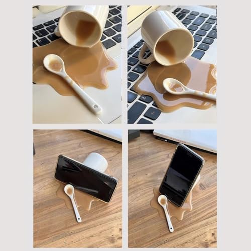 Support téléphone bureau original dock de table pour streaming lecture et films - 6
