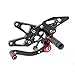 Compatible with S1000RR 2009-2014 S1000R 2013-2016 Motorbike Rearsets Foot pegs Rear sets Footrest Brake Shift Adjustable
