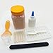 Woohome 12 PCS Miniature Brick Silicone Mold Scale Brick Making Tool Kit Miniature Wall Bricks Tiny Red Bricks Crafts Kit for Mini Garden Sand Table Landscape Building Accessories